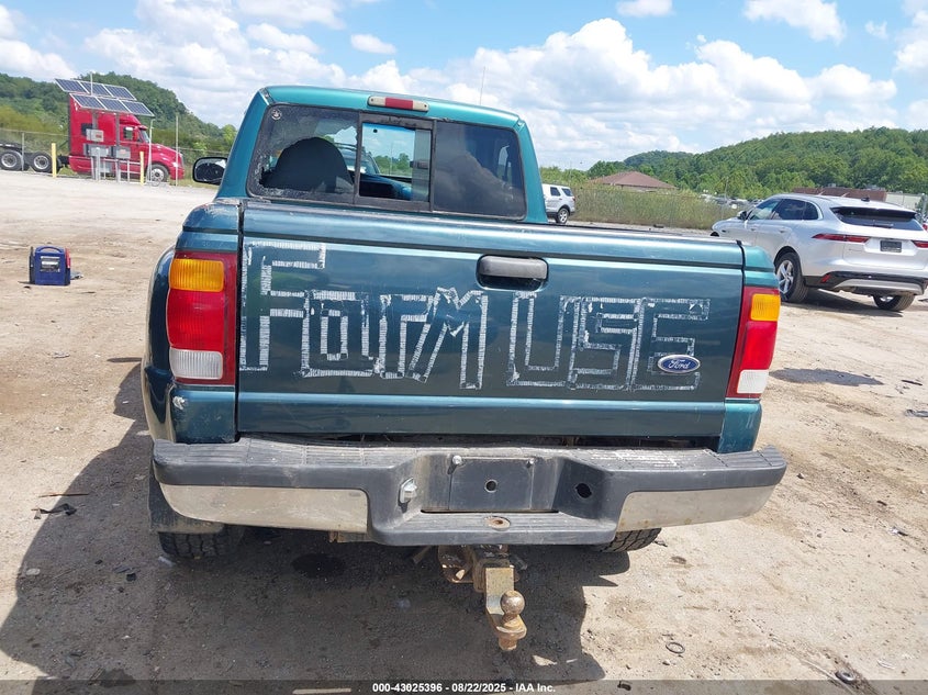 1997 Ford Ranger Splash/Xl/Xlt VIN: 1FTCR10A2VTA43827 Lot: 43025396