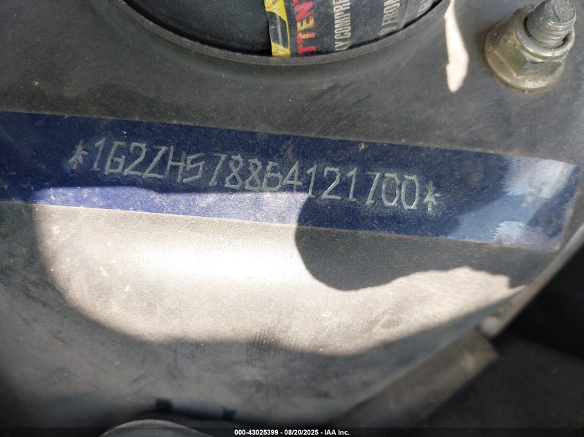 2006 Pontiac G6 Gt VIN: 1G2ZH578864121700 Lot: 43025399