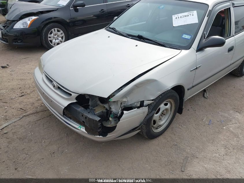 1999 Toyota Corolla Ce VIN: 1NXBR12E1XZ294763 Lot: 43025544