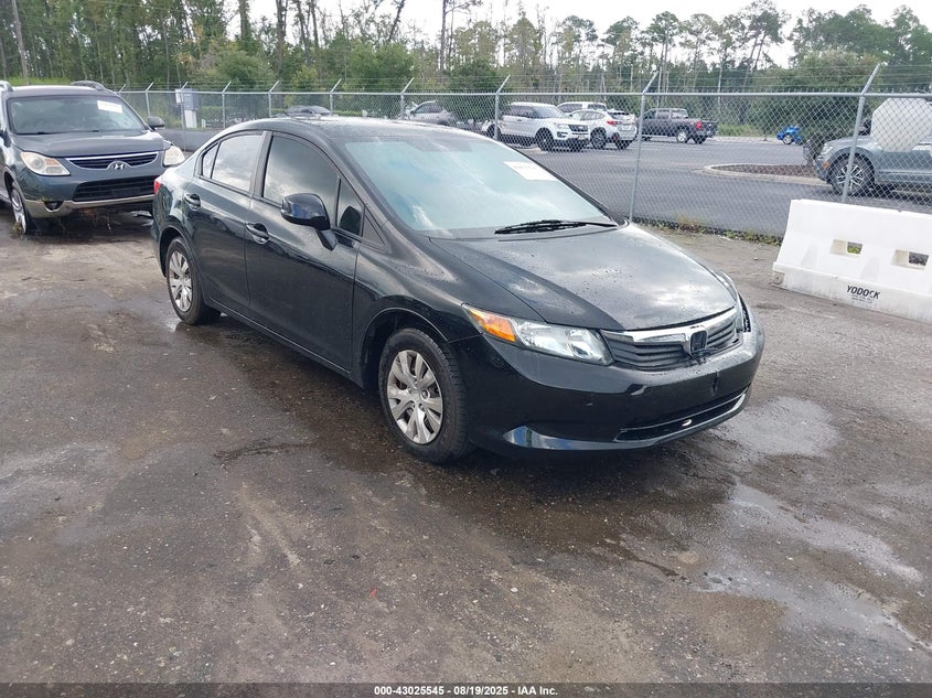 19XFB2F59CE108213 2012 Honda Civic Lx auction photo 1