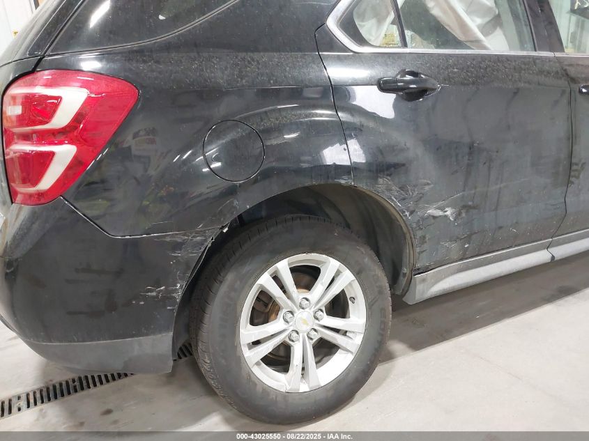 2016 Chevrolet Equinox Ls VIN: 2GNFLEEK5G6289703 Lot: 43025550