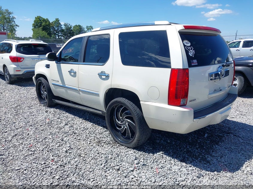2009 Cadillac Escalade Standard white other flexible 1GYFK23279R279804 photo #4
