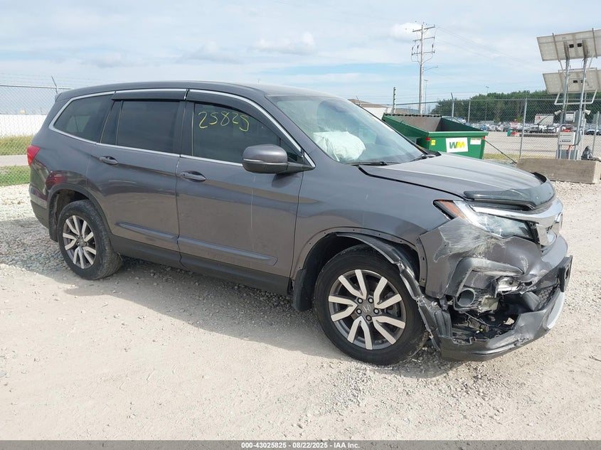 Vin: 5fnyf6h35mb031514, lot: 43519960, honda pilot awd ex 2021 img_1