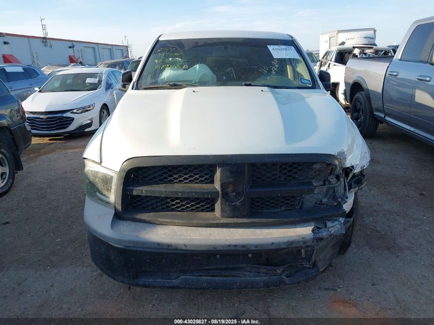 2012 Ram 1500 St VIN: 1C6RD6FP4CS206585 Lot: 43025827