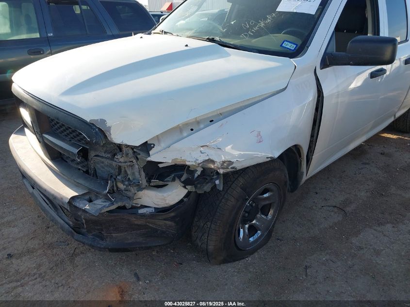 2012 Ram 1500 St VIN: 1C6RD6FP4CS206585 Lot: 43025827