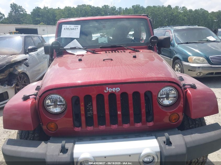 2012 Jeep Wrangler Unlimited Sahara VIN: 1C4BJWEG5CL168573 Lot: 43026027