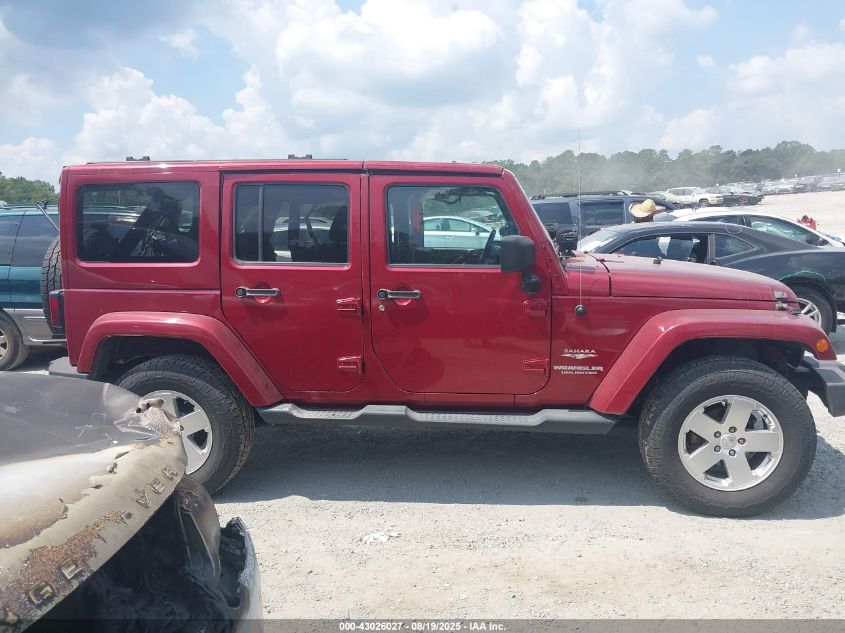 2012 Jeep Wrangler Unlimited Sahara VIN: 1C4BJWEG5CL168573 Lot: 43026027