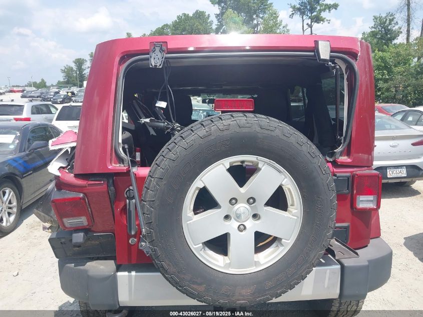 2012 Jeep Wrangler Unlimited Sahara VIN: 1C4BJWEG5CL168573 Lot: 43026027