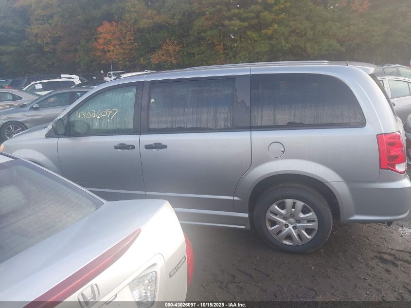 2019 Dodge Grand Caravan Se VIN: 2C7WDGBG0KR707841 Lot: 43026097