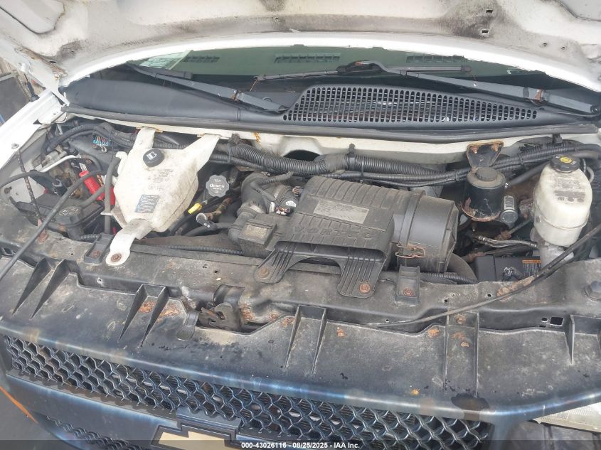 2015 Chevrolet Express 2500 Work Van VIN: 1GCWGFCF5F1168244 Lot: 43026116