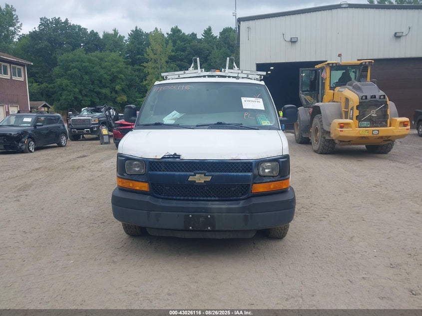 2015 Chevrolet Express 2500 Work Van VIN: 1GCWGFCF5F1168244 Lot: 43026116