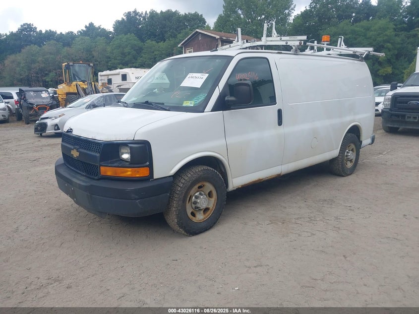2015 Chevrolet Express 2500 Work Van VIN: 1GCWGFCF5F1168244 Lot: 43026116