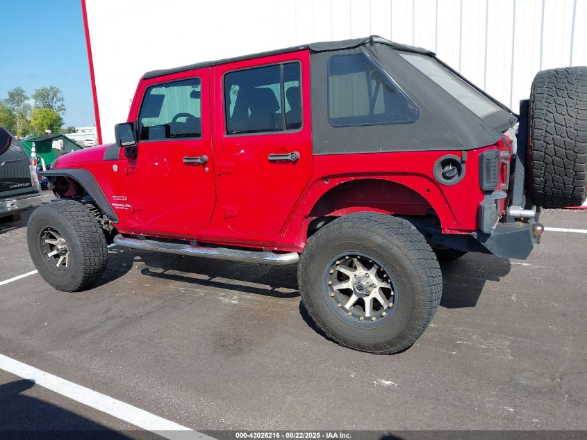 2010 Jeep Wrangler Unlimited Sport VIN: 1J4BA3H12AL106576 Lot: 43026216