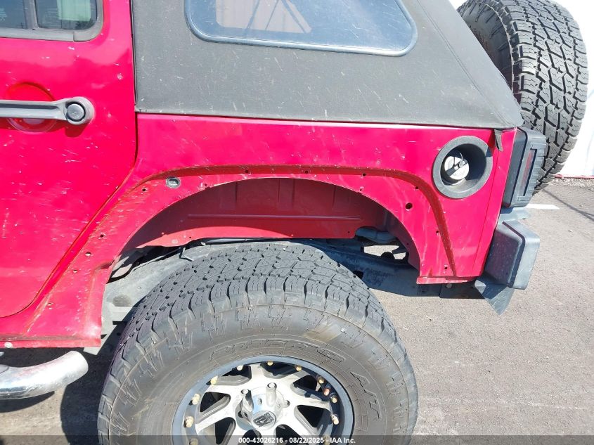 2010 Jeep Wrangler Unlimited Sport VIN: 1J4BA3H12AL106576 Lot: 43026216