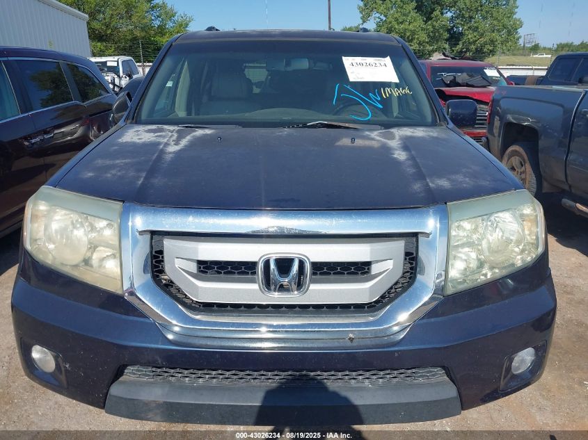 2009 Honda Pilot Ex-L VIN: 5FNYF38619B026374 Lot: 43026234