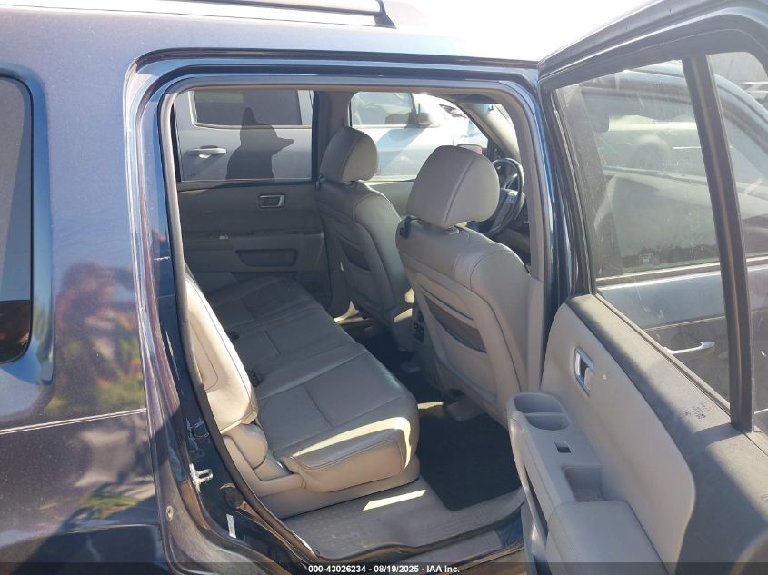 2009 Honda Pilot Ex-L VIN: 5FNYF38619B026374 Lot: 43026234