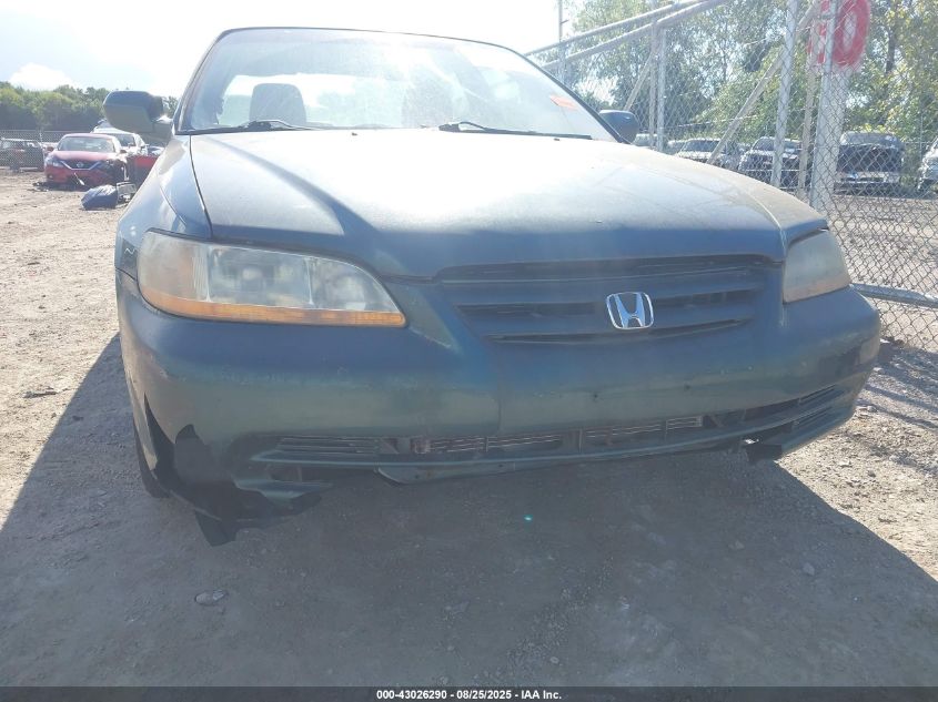 2002 Honda Accord 2.3 Lx VIN: 3HGCG56452G705084 Lot: 43026290