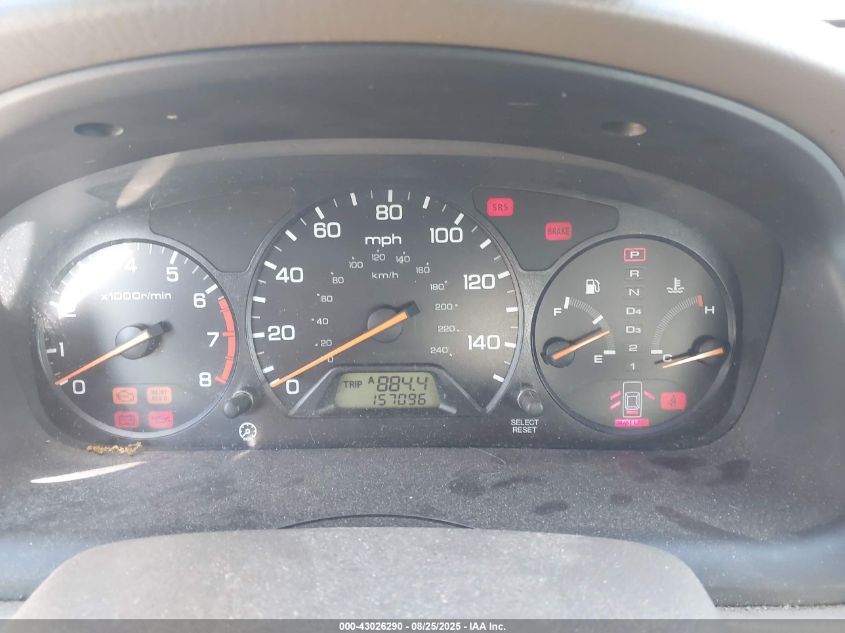 2002 Honda Accord 2.3 Lx VIN: 3HGCG56452G705084 Lot: 43026290