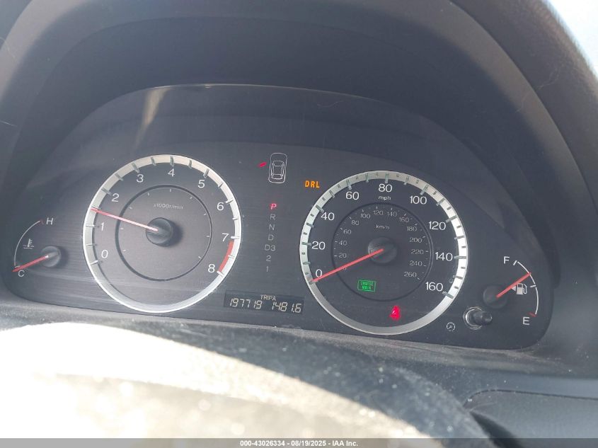 2010 Honda Accord 2.4 Ex-L VIN: 1HGCP2F86AA192183 Lot: 43026334