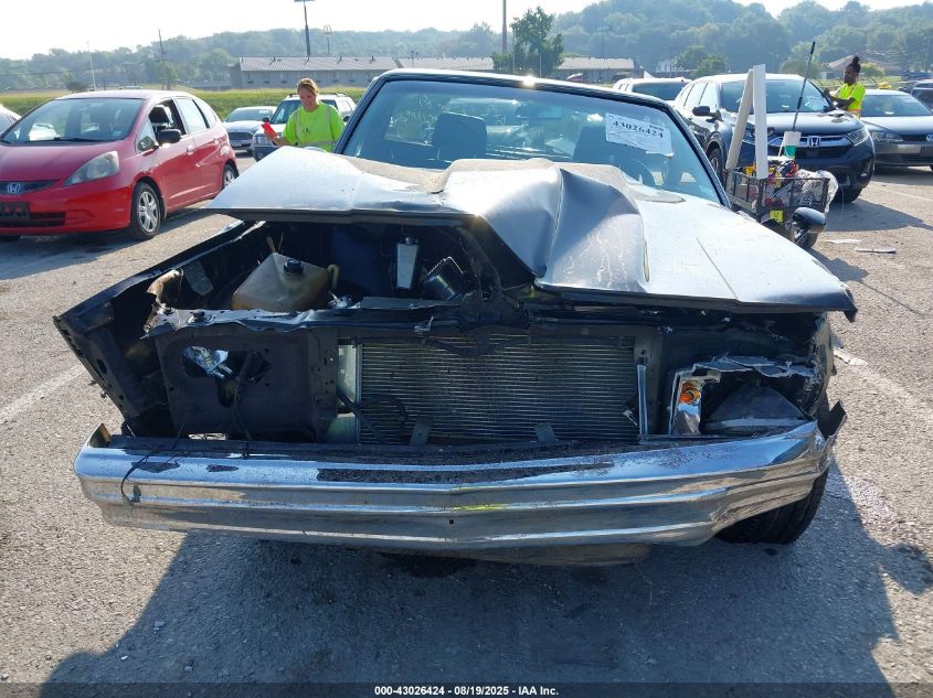 1981 Chevrolet El Camino VIN: 1GCCW80J1BR423820 Lot: 43026424