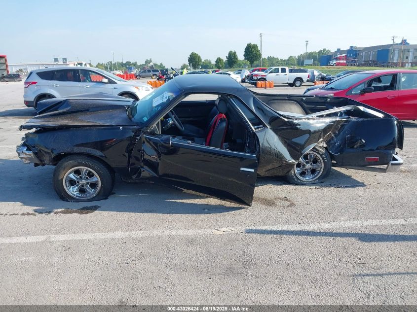 1981 Chevrolet El Camino VIN: 1GCCW80J1BR423820 Lot: 43026424