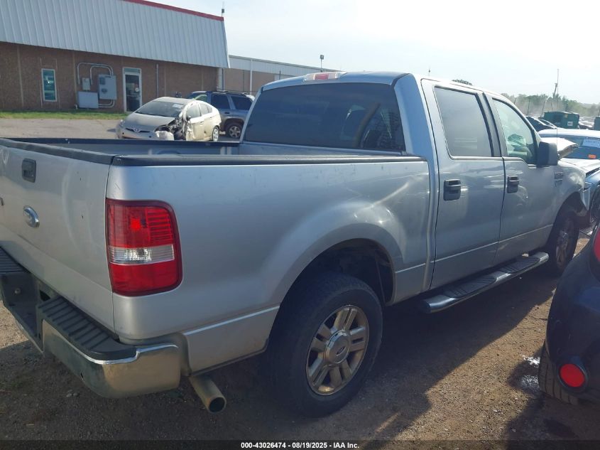2008 Ford F-150 60Th Anniversary/Fx2/Xl/Xlt VIN: 1FTRW12W38FB62758 Lot: 43026474