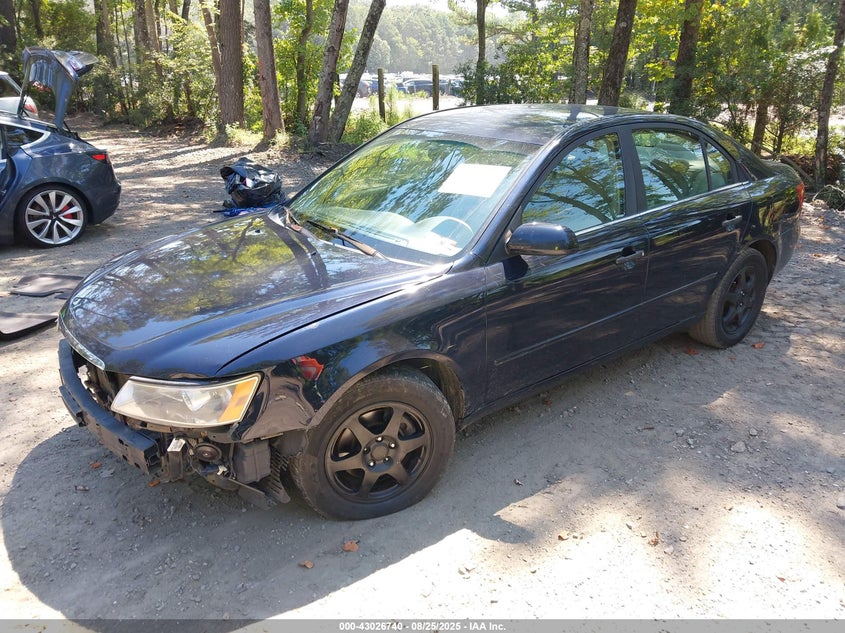 5NPEU46F96H152772 2006 HYUNDAI SONATA photo no. 2