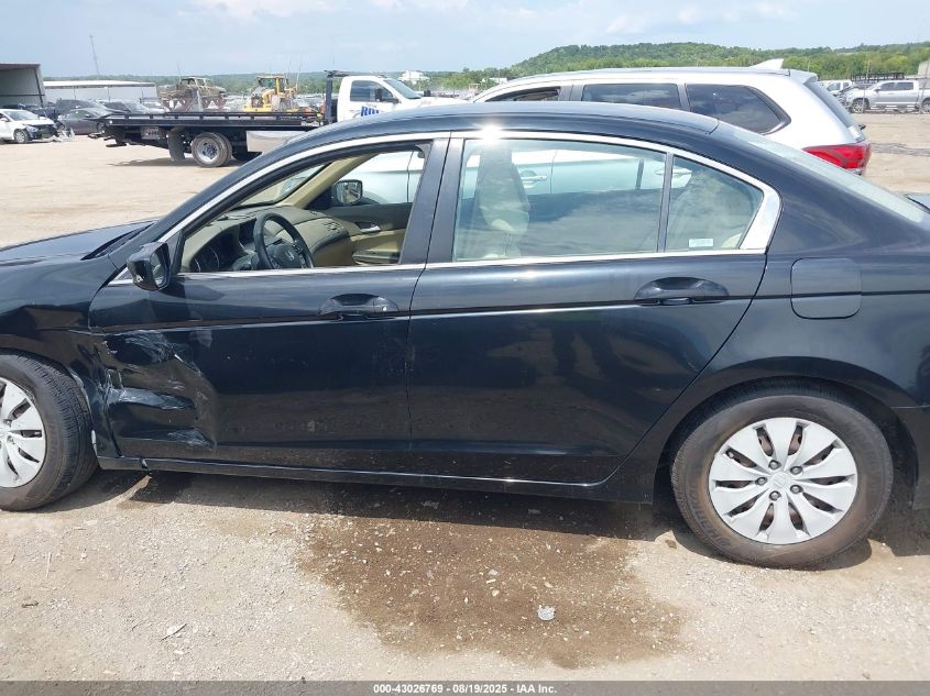 2009 Honda Accord 2.4 Lx VIN: JHMCP26319C005014 Lot: 43026769