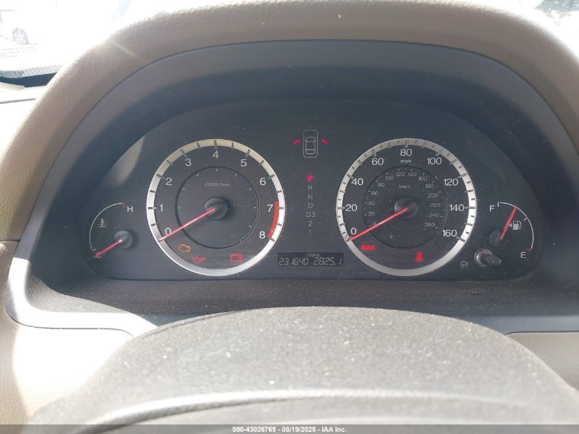 2009 Honda Accord 2.4 Lx VIN: JHMCP26319C005014 Lot: 43026769