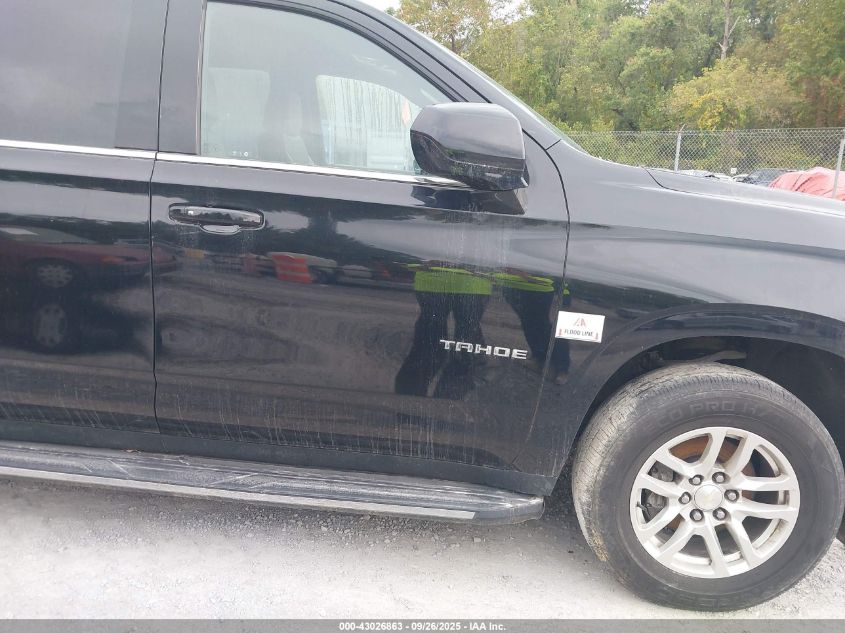 2021 Chevrolet Tahoe 2Wd Lt VIN: 1GNSCNKD7MR213341 Lot: 43026863