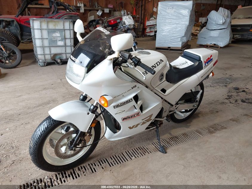 1987 Honda Vfr700 F white null null 1HFRC263XHA105474 photo #3