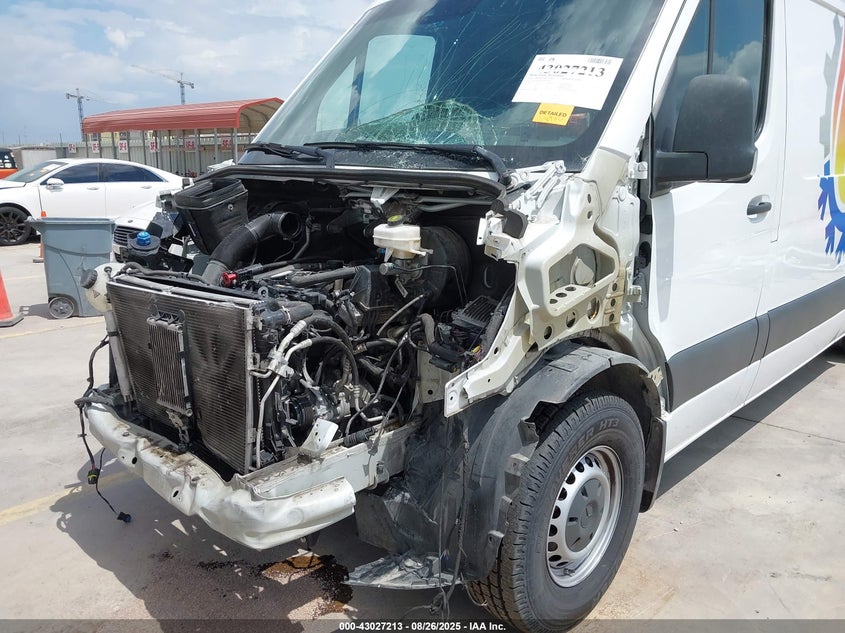 2022 Mercedes-Benz Sprinter 2500 High Roof I4 Diesel VIN: W1Y4DCHY1NT082839 Lot: 43027213