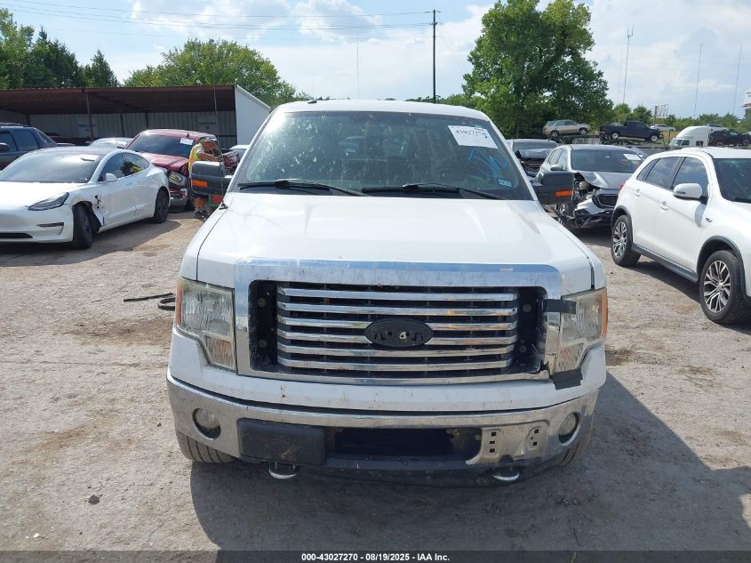 2012 Ford F-150 Xlt VIN: 1FTFW1ETXCFC46329 Lot: 43027270