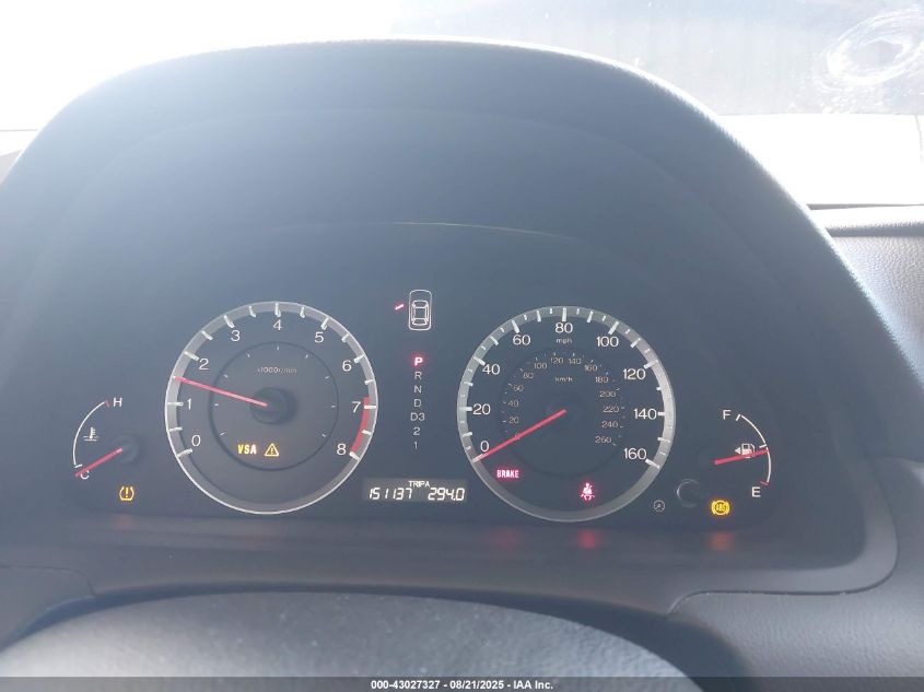 2010 Honda Accord 2.4 Lx VIN: 1HGCP2F36AA053384 Lot: 43027327