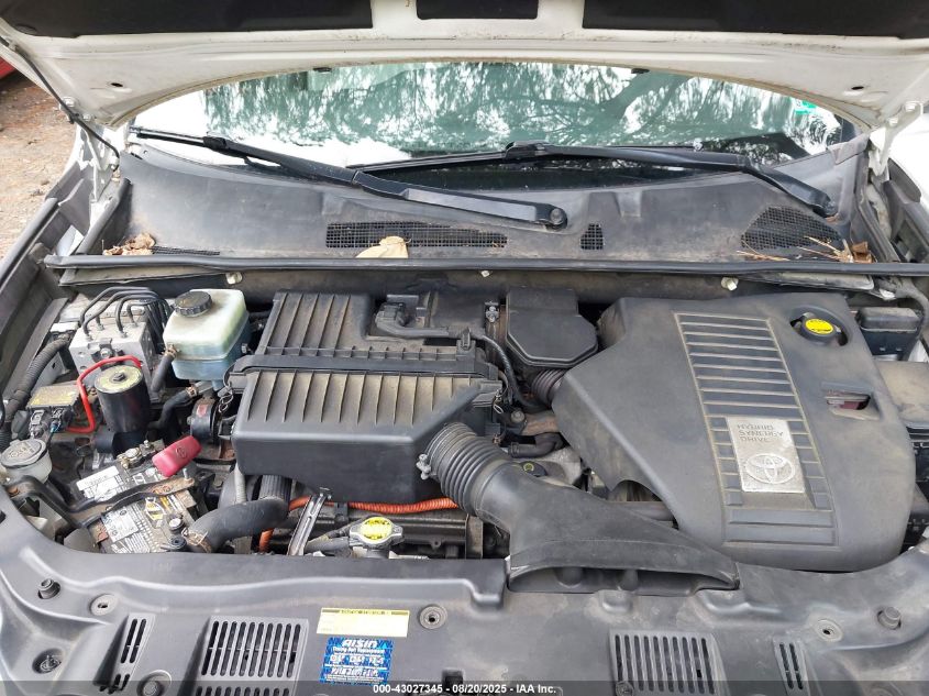 2008 Toyota Highlander Hybrid Limited VIN: JTEEW44AX82007662 Lot: 43027345