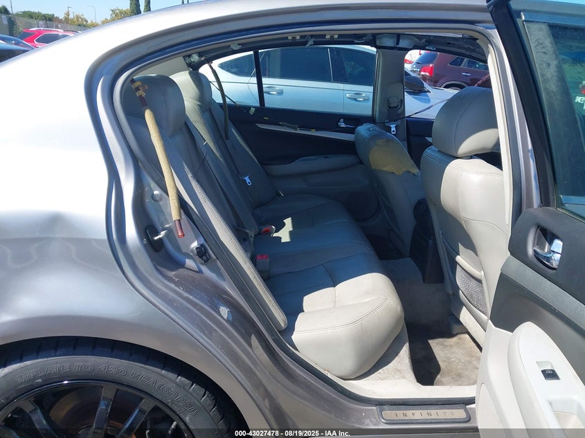 2008 Infiniti G35 Journey VIN: JNKBV61EX8M227724 Lot: 43027478