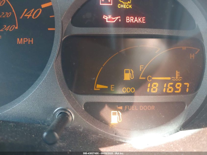 2002 Toyota Celica Gt VIN: JTDDR32T420131712 Lot: 43027495