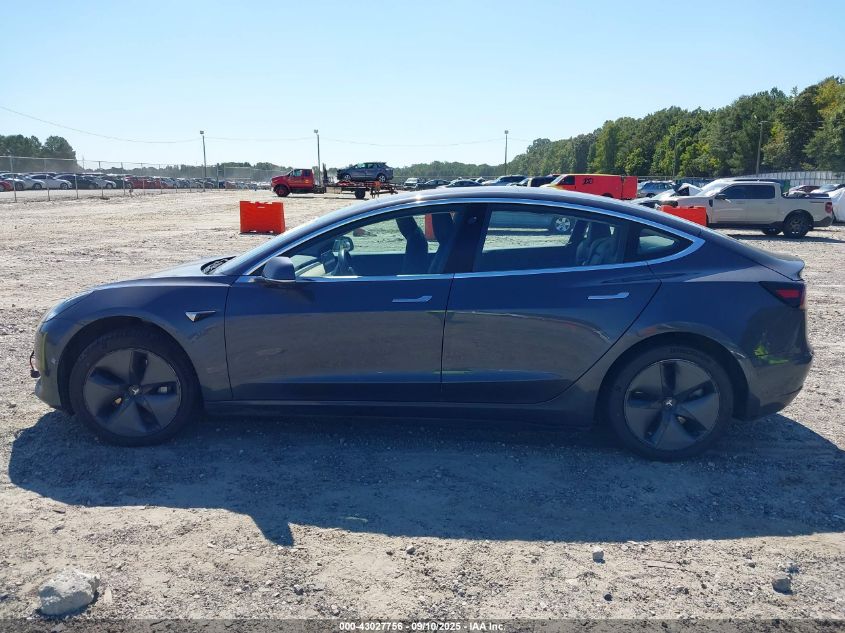 2018 Tesla Model 3 Long Range/Mid Range VIN: 5YJ3E1EA7JF006905 Lot: 43027756