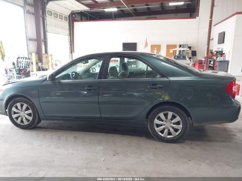 2004 Toyota Camry Xle VIN: 4T1BE30K54U297970 Lot: 43027841