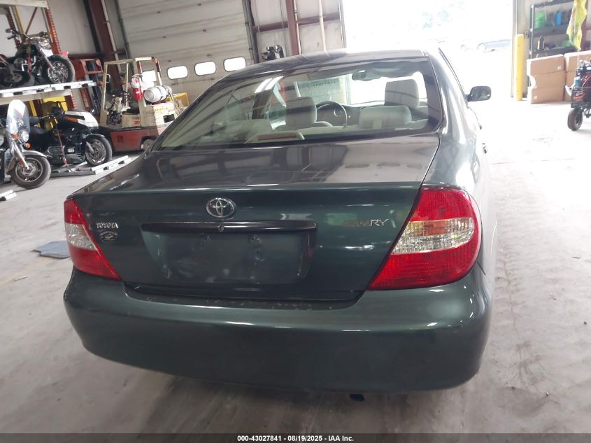 2004 Toyota Camry Xle VIN: 4T1BE30K54U297970 Lot: 43027841