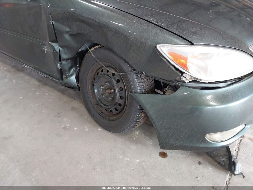 2004 Toyota Camry Xle VIN: 4T1BE30K54U297970 Lot: 43027841