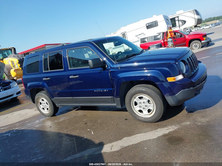 2016 JEEP PATRIOT SPORT - 1C4NJPBB3GD603232