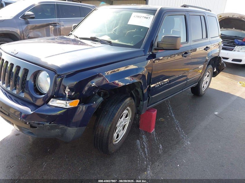 2016 JEEP PATRIOT SPORT - 1C4NJPBB3GD603232
