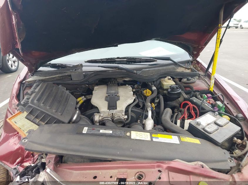 1999 Cadillac Catera Standard VIN: W06VR52R5XR009319 Lot: 43027909