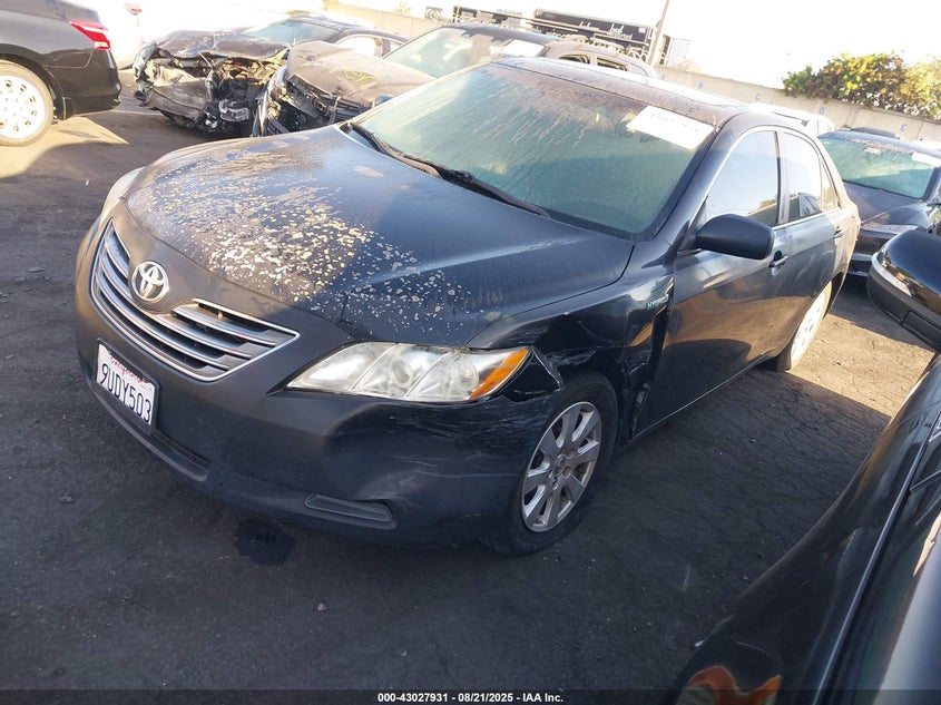 4T1BB46K27U002964 2007 TOYOTA CAMRY photo no. 2