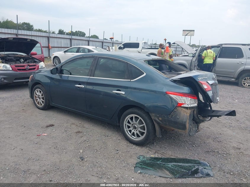 3N1AB7AP4FY253326 2015 NISSAN SENTRA photo no. 3