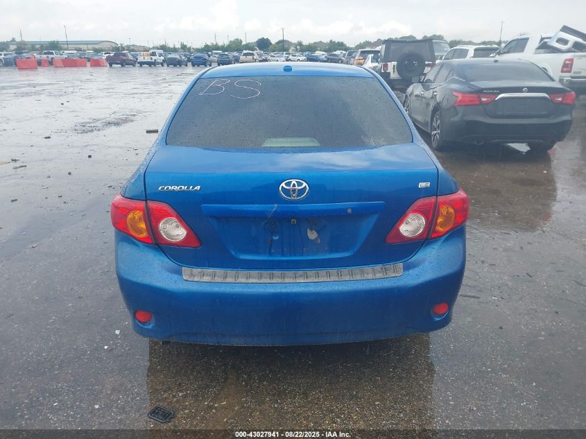 2009 Toyota Corolla VIN: JTVDL40E399025546 Lot: 43027941