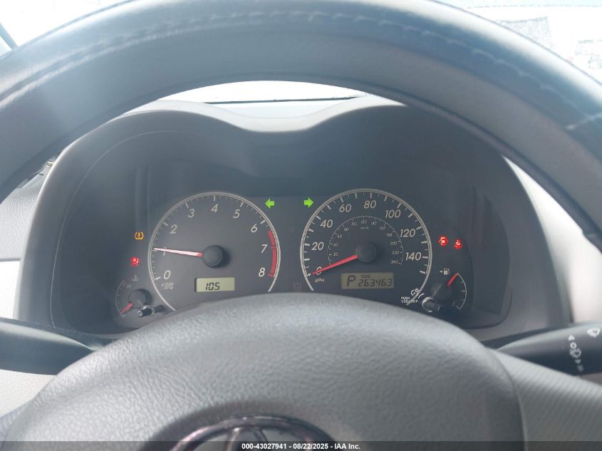 2009 Toyota Corolla VIN: JTVDL40E399025546 Lot: 43027941