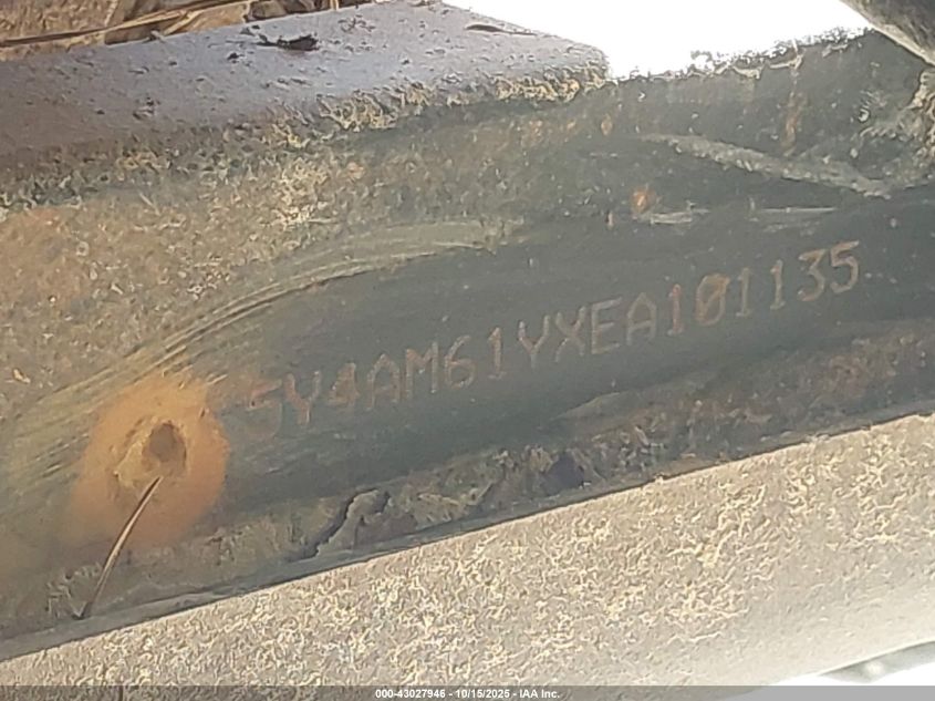 2014 Yamaha Yxm700 VIN: 5Y4AM61YXEA101135 Lot: 43027946