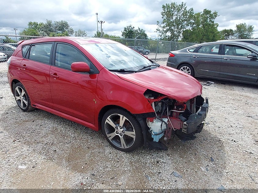 5Y2SR67049Z463534 2009 Pontiac Vibe Gt auction photo 1